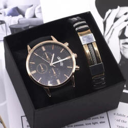 Gescar Set cadou cu ceas barbatesc Gescar si bratara eleganta Ceas