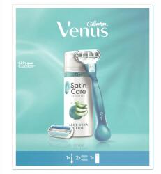 Gillette Venus Smooth borotva+2 db pótfej Gillette Satin Care borotvagél (8700216077217)