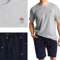 Atlantic férfi pizsama pamut megkötős zsebek rövid wl25 Nmp sza XL (NMP-384-XL)