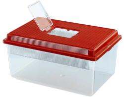 Ferplast Geo Flat Small - Пластмасов контейнер за рибки, костенурки , влечуги, насекоми и др. 35, 5 x 23, 5 x h 16, 5 см - 4 л