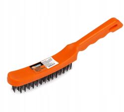 Polax Kézi drótkefe 4 soros műanyag nyél Polax (27-005)