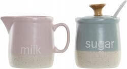 Eaton Cukortartó fedéllel és kanállal tejeskancsó (Cukiernica i dzbanek)