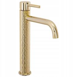 Rea Mosdó csaptelep Lungo Art Magas Light Gold (REA-B8821)