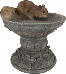  Dekorációs figura Design Toscano Mókus a talapzaton 18 x 19 x 19 cm (QM231341)