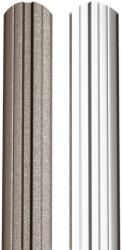 BILKA Sipca metalica pentru gard BILKA model Berna Maro închis Ral 8019 GrandeMat 100cm (24356)