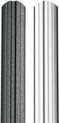 BILKA Sipca metalica pentru gard BILKA model Berna Gri Grafit Ral 7024 GrandeMat 100cm (24313)