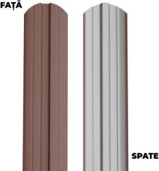 BILKA Sipca metalica pentru gard BILKA model Berna Maro Ral 8017 Mat 0, 40 mm 100cm (24048)