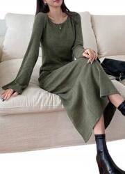 Dazy Ruha Hosszú Ujjú MIDI Khaki L L2B