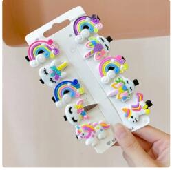  Hajtűk Lányoknak Egyértelmű Szett Unikornisok