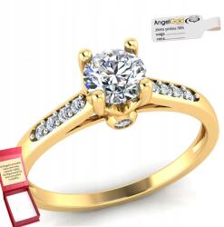 Angel gold Eljegyzési Gyűrű Arany Pr. 585 Cirkónia