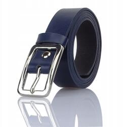 Gracio Öv sötétkék bőr Ezüst Csattal (OL 44 110cm)