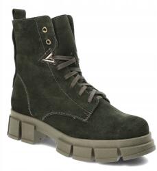 Pollonus Zöld bokacsizmák Pollonus Bélelt női cipők (5-1583-004)