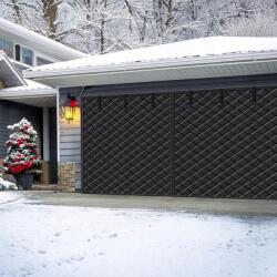  Mágneses garázsfüggöny Hőszigetelt Ajtó 275x215CM Téli (MAGNETYCZNA ZASŁONA GARAŻOWA 275X215)