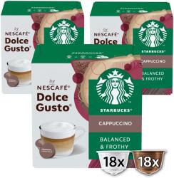 Starbucks kávékapszula Cappuccino by Nescafé Dolce Gusto, 3 csomag