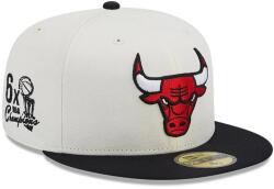 New Era New Era, Sapca baseball 59fifty championship Chicago Bulls, Alb mat (60364378-Alb)