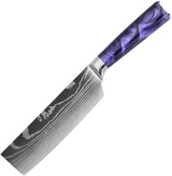 HARAHU Cuțit de bucătărie BL - 39314 - Nakiri / Violet KP39314
