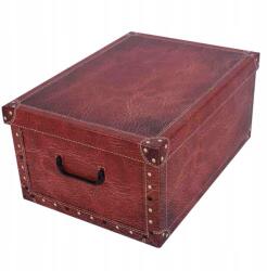 Miss Space Kartondoboz Maxi Bőr Vasalatokkal Piros (101884536)