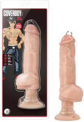 Blush Novelties Bad Boy - piercinges vibrátor - 33cm (natúr) - pirospillango