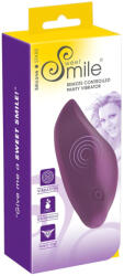 Sweet Smile Panty - akkus csikló vibrátor (lila)