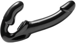 Strap U Revolver - felcsatolható dildó tartópánt nélkül (fekete) - pirospillango