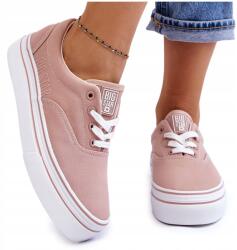 Big Star LL274229 női tornacipő rózsaszín anyagú klasszikus cipő (209580800)