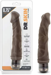  Dr. Skin Vibe No. 6. - élethű vibrátor (barna)
