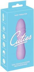  Cuties Mini 3 - akkus, vízálló, spirál vibrátor (lila) - pirospillango