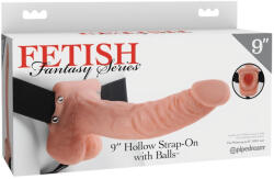  Fetish Strap-on 9 - felcsatolható dildó (natúr)
