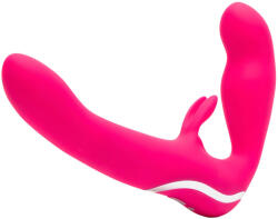 Happy Rabbit Strapless - felcsatolható vibrátor (pink)