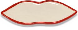 Serax Farfurii Les Objets Mouleversants pentru servire, 22 cm, alb-roșu, 4 buc (B8924005-305)
