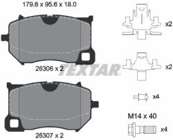 TEXTAR set placute frana, frana disc TEXTAR Q+ 2630601 (2630601)