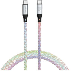 4smarts kábel USB-C 60W 1.5m RGB (541440)