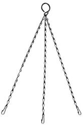  Galvanizált lánc fekete 45 cm