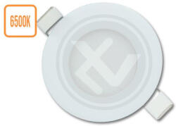 Masterled Proma 3 W-os süllyesztet hideg fehér, kör alakú LED-es mennyezetlámpa (6645)