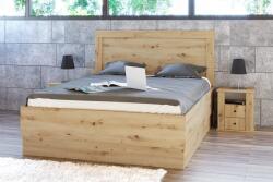 Bogdan Furniture I Спален комплект 7031 за матрак 160/200, Дъб артисан