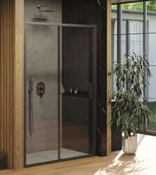 RAVAK Blix - Karcsú zuhanyajtó BLSDP2-110, 1077-1105 mm, fekete/tiszta üveg X0PMD0300Z1 (X0PMD0300Z1)