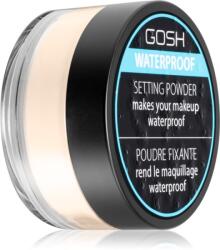 Gosh Copenhagen Waterproof Setting Powder pudra de fixare, rezistenta la umiditate culoare 001 Transparent 7 g