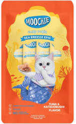 Moochie Recompensă pentru pisici MOOCHIE Fairy Piure Ton și Katsuobushi 5×15g