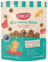 Moochie Recompense pentru câini MOOCHIE Superfood Bites cu miel și turmeric, șolduri și articulații, 40 g