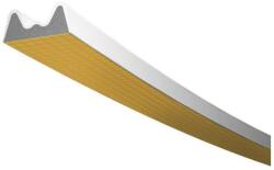 Trelleborg TLT ablak- és ajtótömítés, K 6 B profil, 9 × 4 mm, fehér, 2 × 3 m (148788)