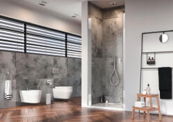 Radaway Nes DWJ I zuhanyajtó 100 átlátszó balos