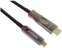 PremiumCord USB 2.0 Type C HDMI 2.0 Átalakító Fekete 10m KU31HDMI14 (KU31HDMI14)