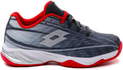 Lotto Mirage 300 ALR Jr Asphalt/All White/Flame Red Gyerekteniszcipő EUR 36