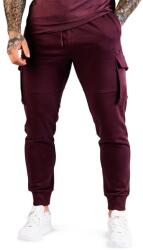 GymBeam Men‘s TRN Joggers Eggplant Férfi-melegítőalsó S