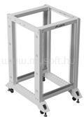 Lanberg 19" 18U 600x800 szabadon álló rack keret (szürke) (OR01-6818-S) (OR01-6818-S)