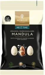 Nobilis mandula kókuszos fehércsokoládéba mártva - 70 g