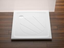 RAVAK Perseus Pro zuhanytálca, előlappal 100x100 cm, tartó lábbal (XA03AA01010+XA83A001010 + XB2J000000N)