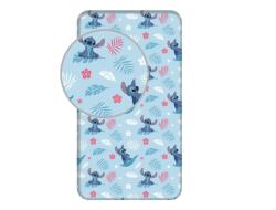 Jerry Fabrics Lepedő - Lilo és Stitch, kék, 90×200×25 cm