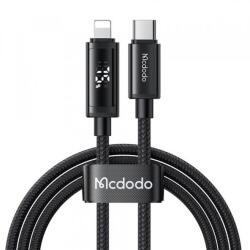 Mcdodo Cablu Date si Incarcare USB-C - Lightning McDodo CA-7990 Display, 36W, 1.2m, Negru - evomag