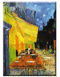 FRIDOLIN Hűtőmágnes 8x5, 4x0, 3cm, Van Gogh: Kávéház éjjel (ZV-4__31172183__13)